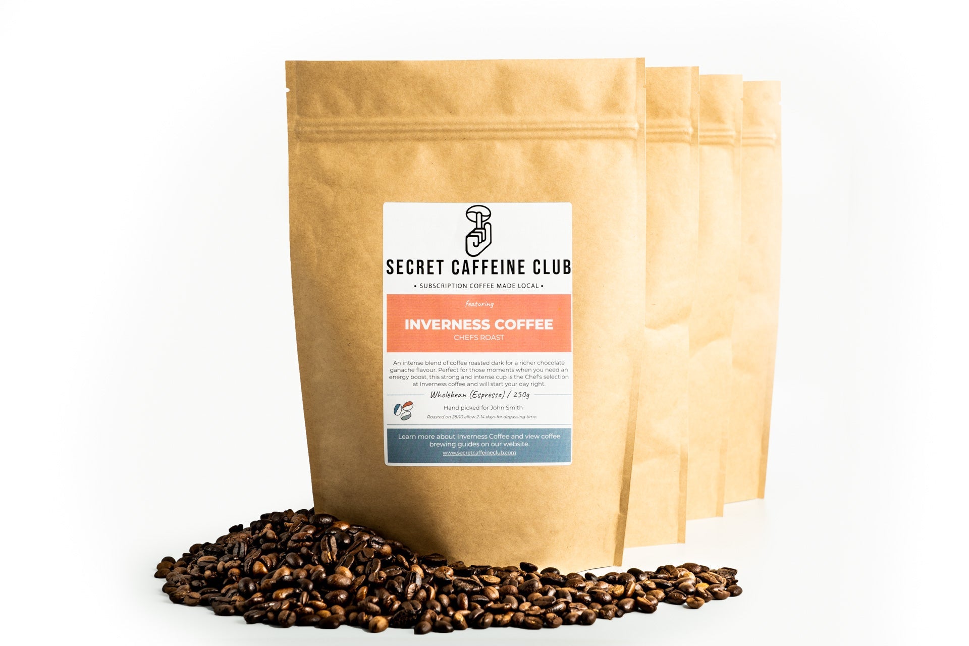 3 Month Gift Coffee Tasting Subscription (4 x Tri-Weekly deliveries) [Does not auto renew]